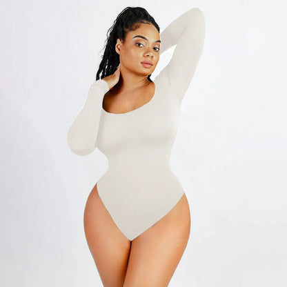 BODY MOLDEADOR MANGA LARGA | SHAPEWEAR